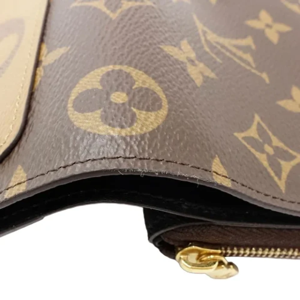 Louis Vuitton Vintage Pre-owned Canvas wallets Brown Dames