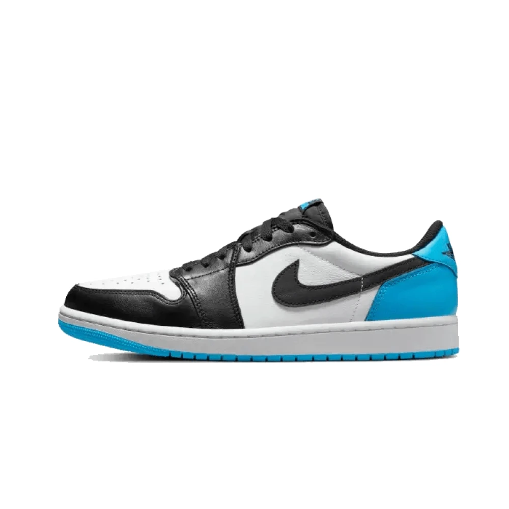 Jordan Men's Multicolor Low Og Unc Basketball Trainers - Trainers - 5 Uk - Sport