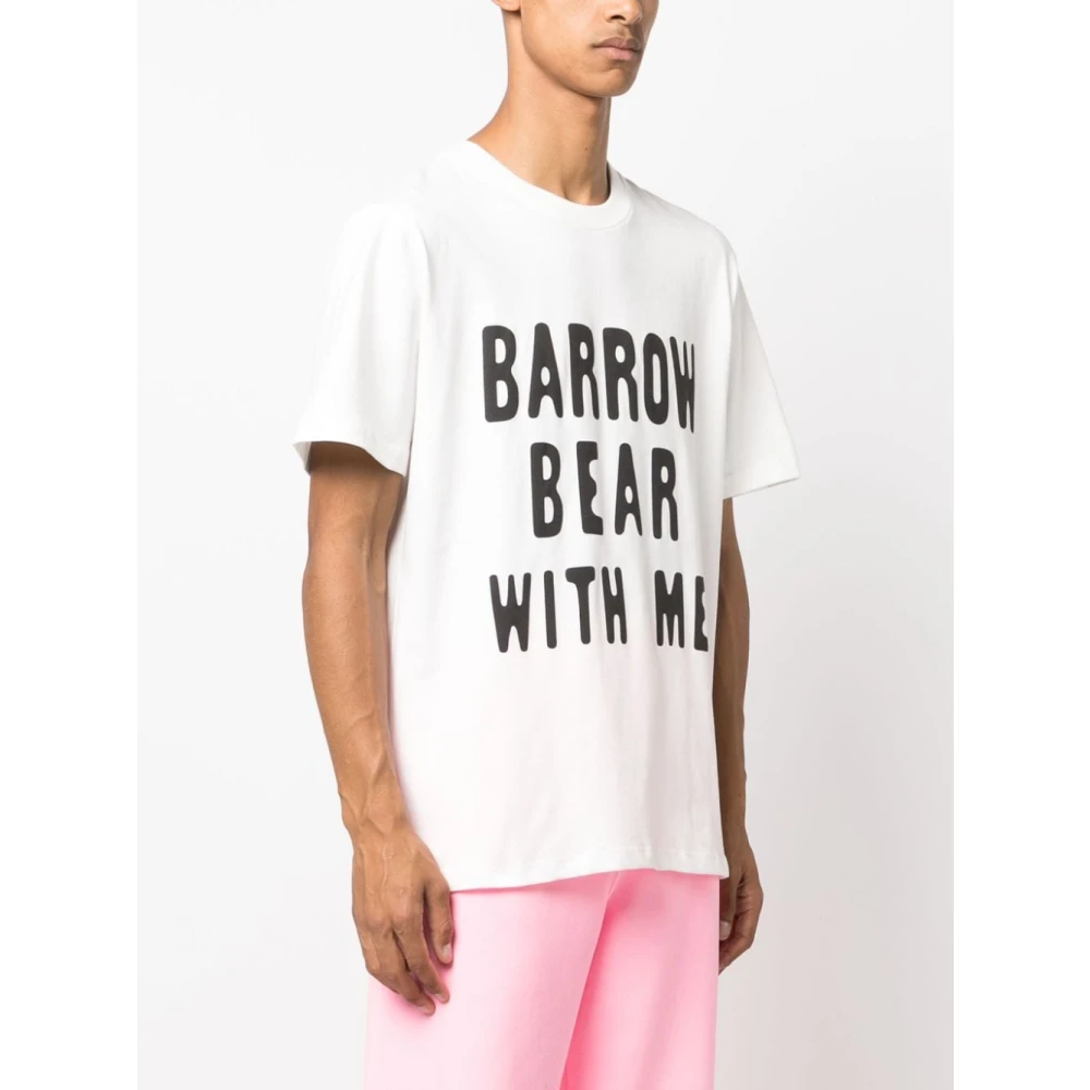 Barrow Jersey T-Shirt 002 White Heren