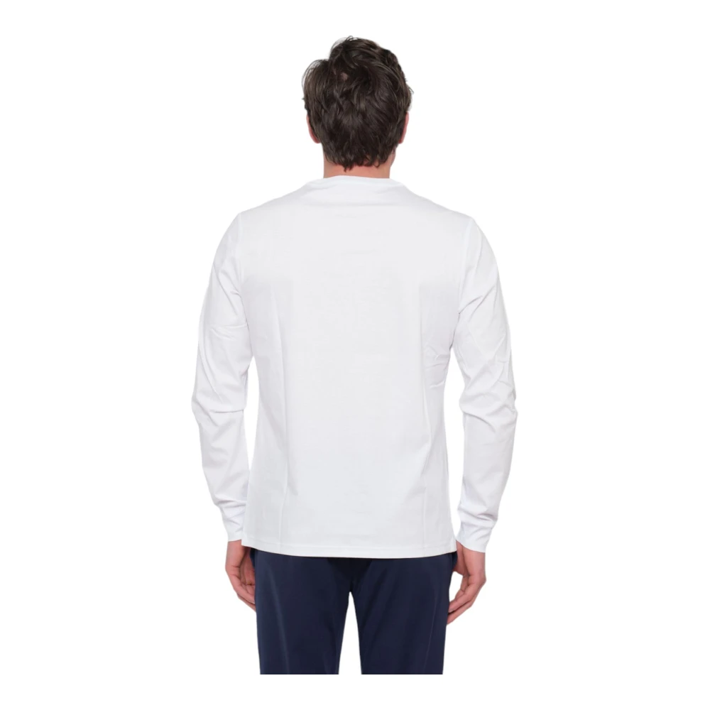 People of Shibuya Lange Mouw T-shirt White Heren