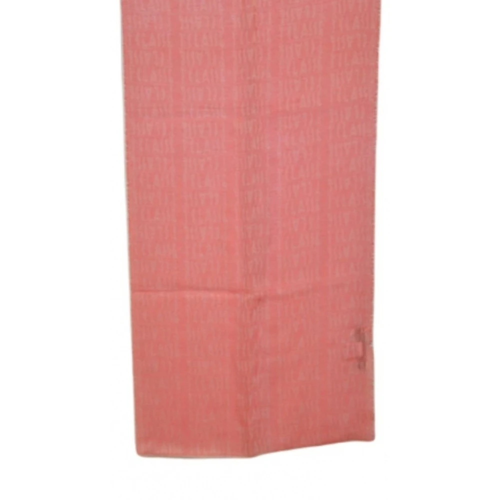 Alviero Martini 1a Classe Geo Patroon Sjaal Pink Dames