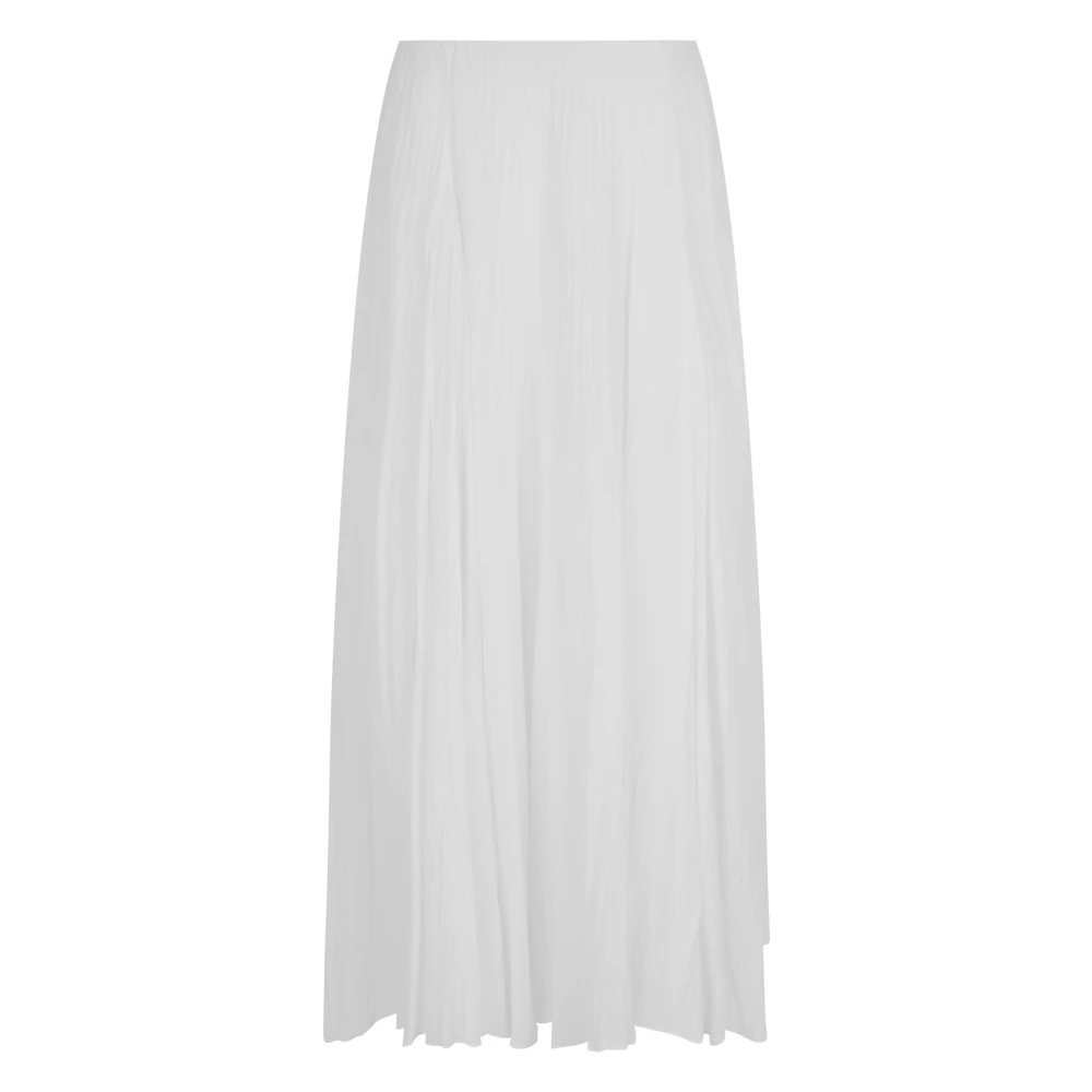 Vince Women's White Midi Skirts, S, Gonna Long