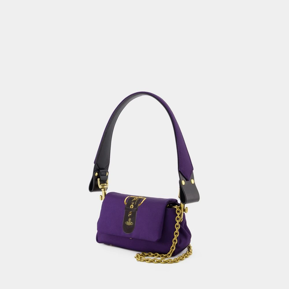 Vivienne Westwood Paarse Synthetische Kleine Tas met Afneembare Band Purple Dames