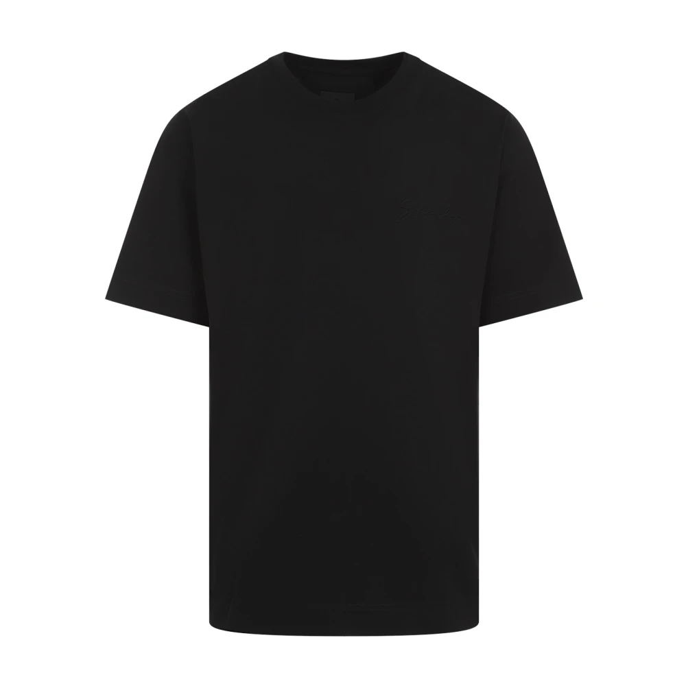 Givenchy Zwarte T-shirts en Polos Standaard Korte Mouw Black Heren