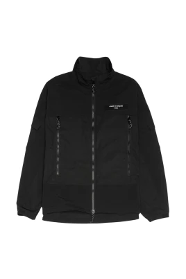 Logo-patch Panelled Jacket