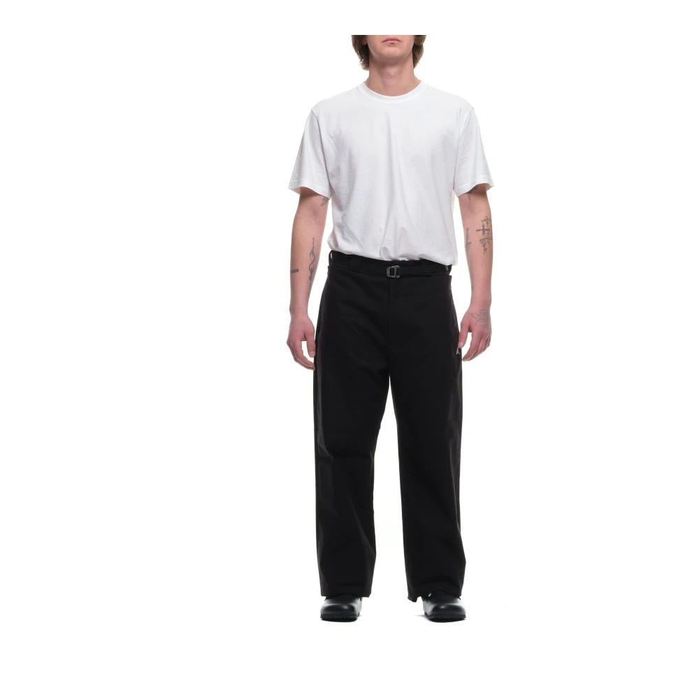 ROA Zwarte Modieuze Broek Black Heren