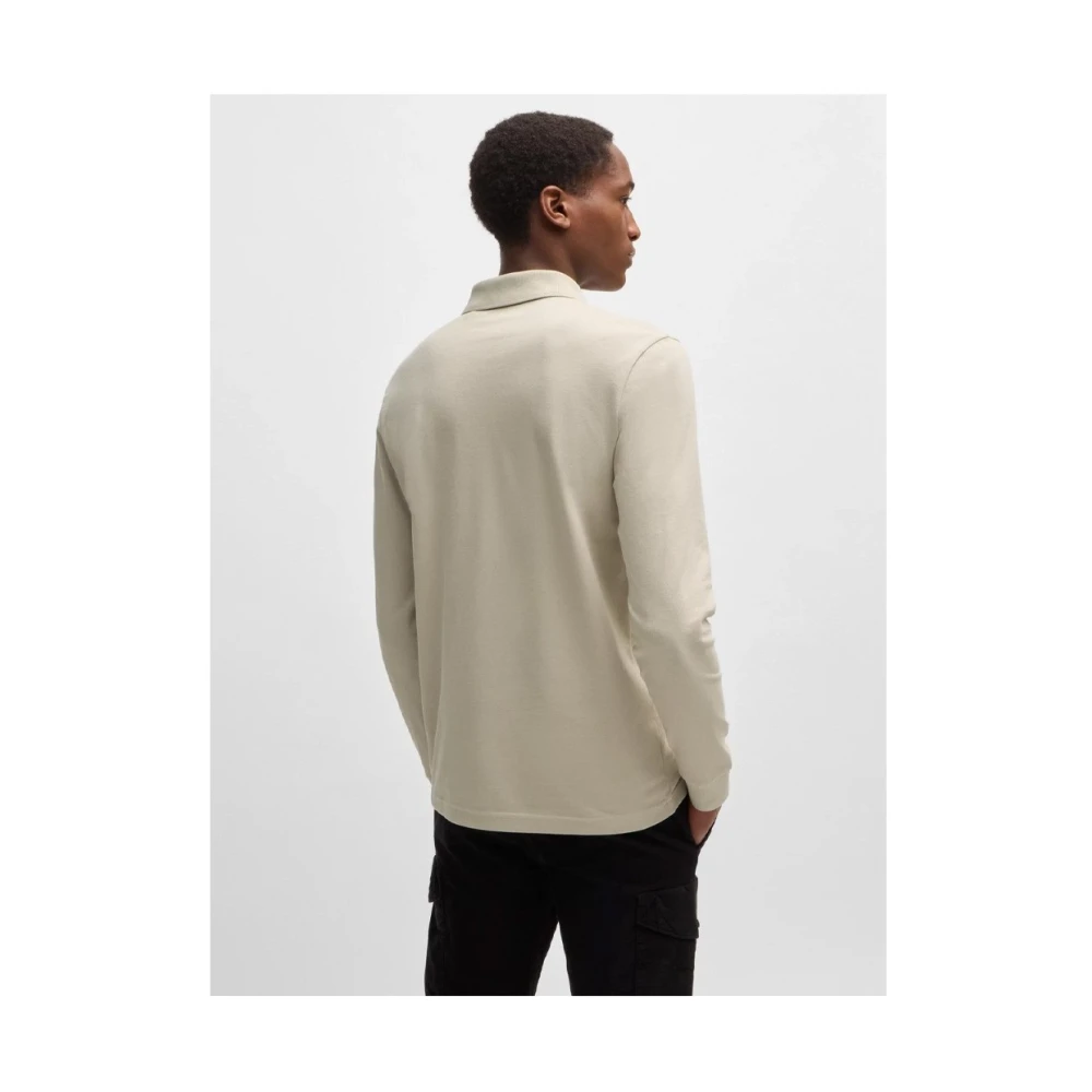 Boss Orange Stijlvol T-shirt voor mannen Beige Heren