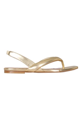 Leather Slingback Sandals