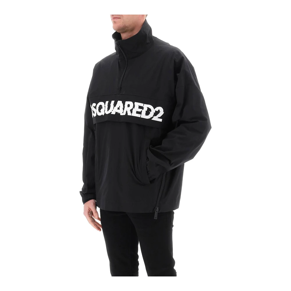 Dsquared2 Long Sleeve Tops Black Heren