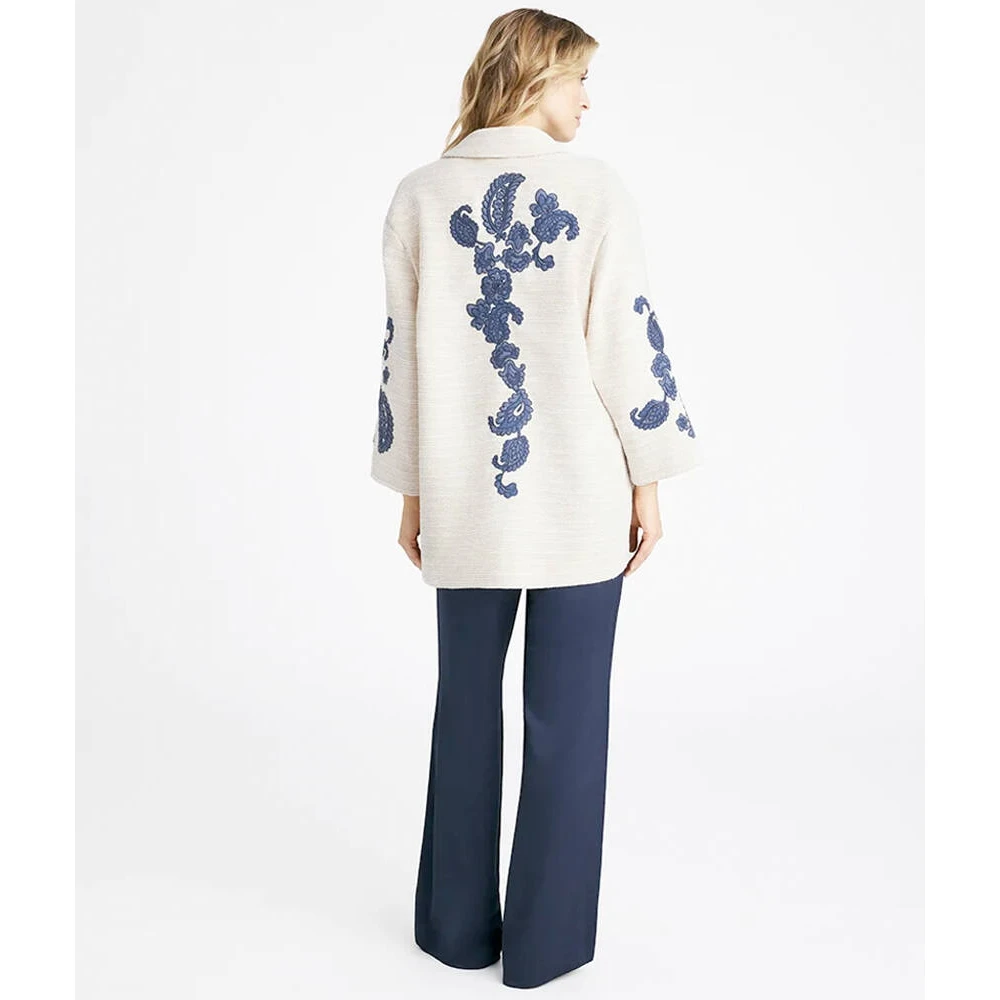 Gustav Cara Jas White Dames