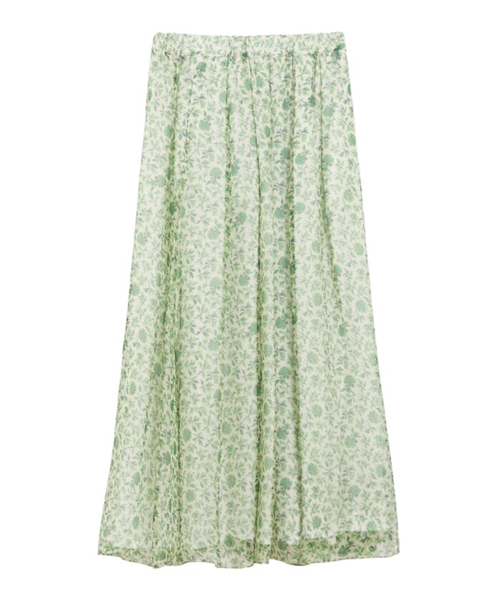 silk-printed-long-flared-skirt