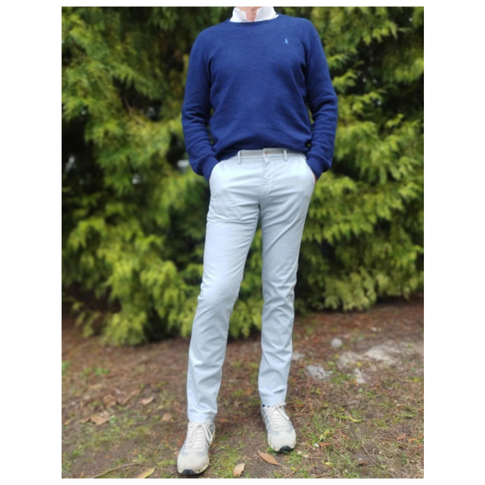 Mason's Slim Fit Torino University Broek Beige Heren