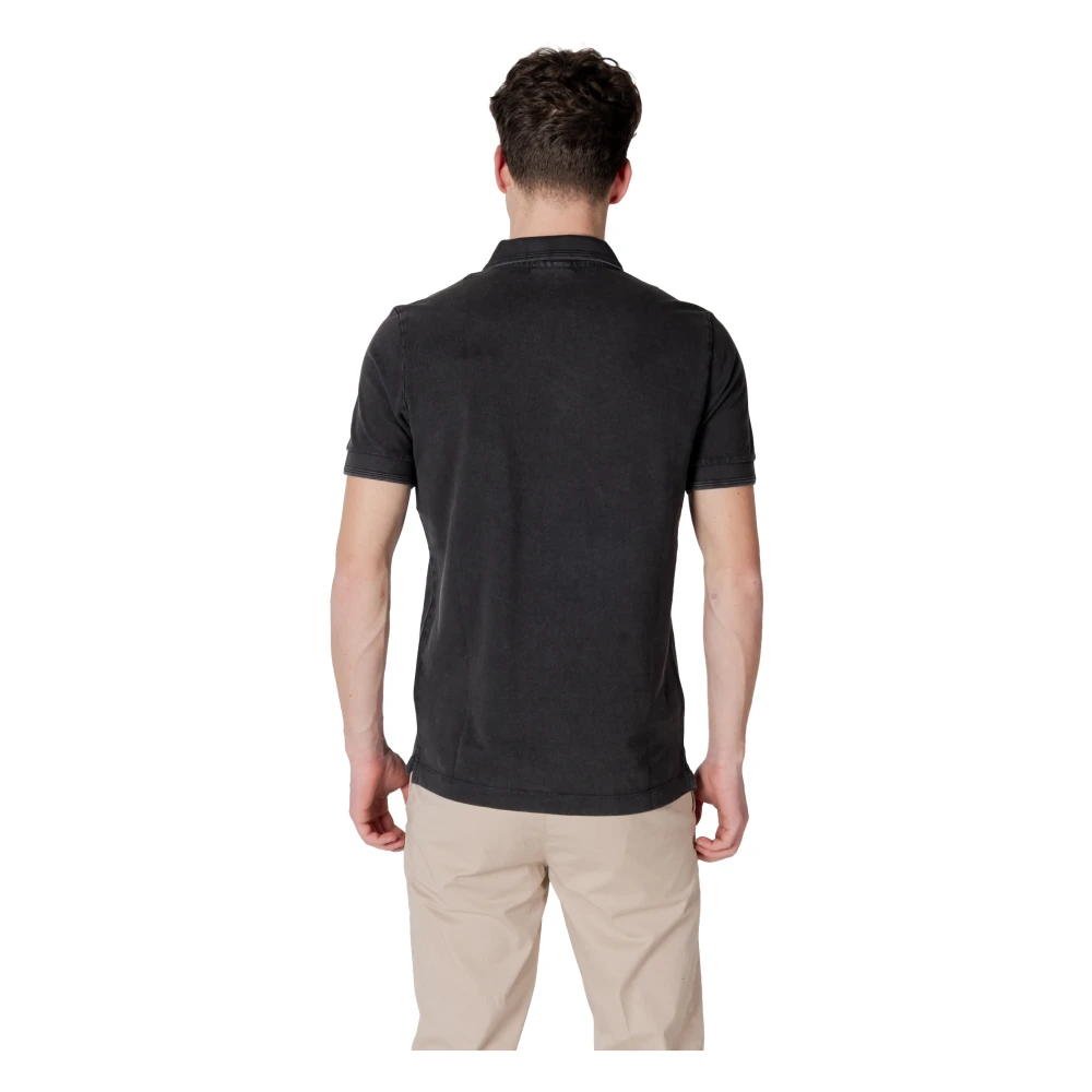 Replay Polo met korte mouwen Black Heren