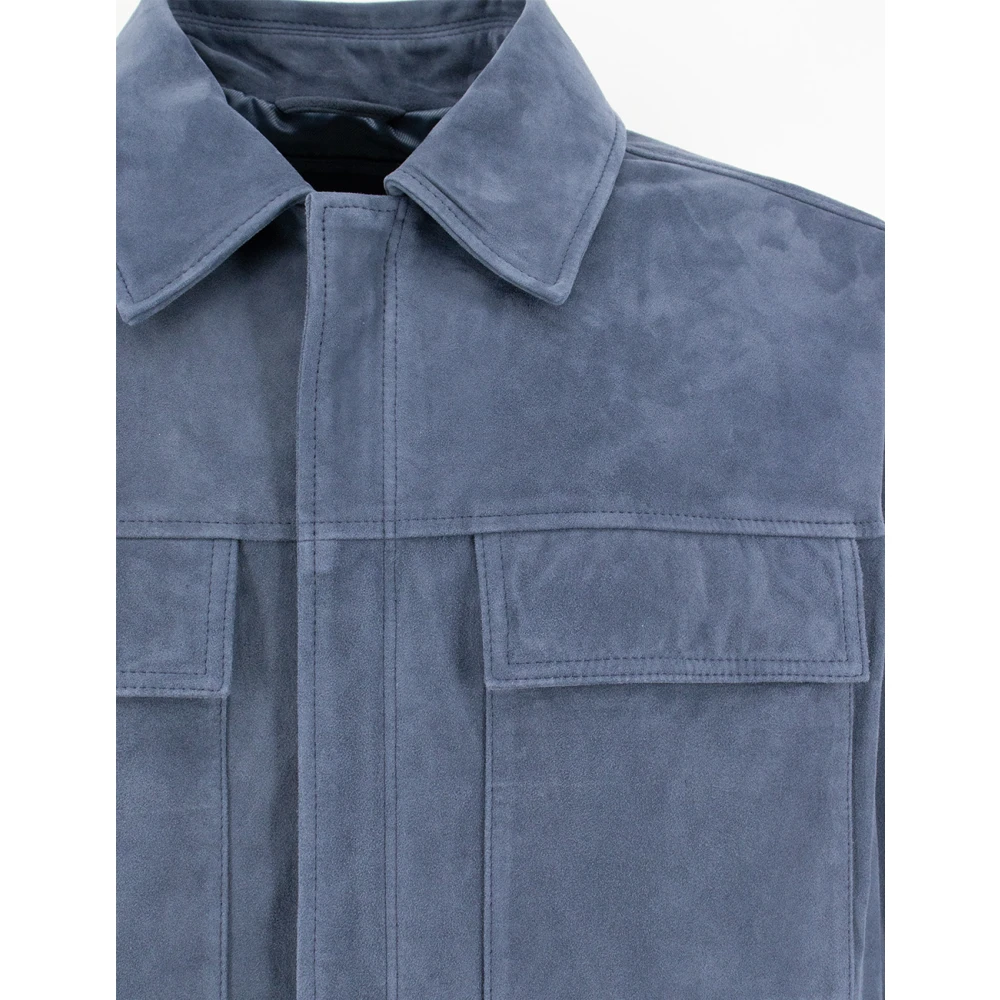 PAUL & SHARK Aqualeather Ritsjas Blue Heren