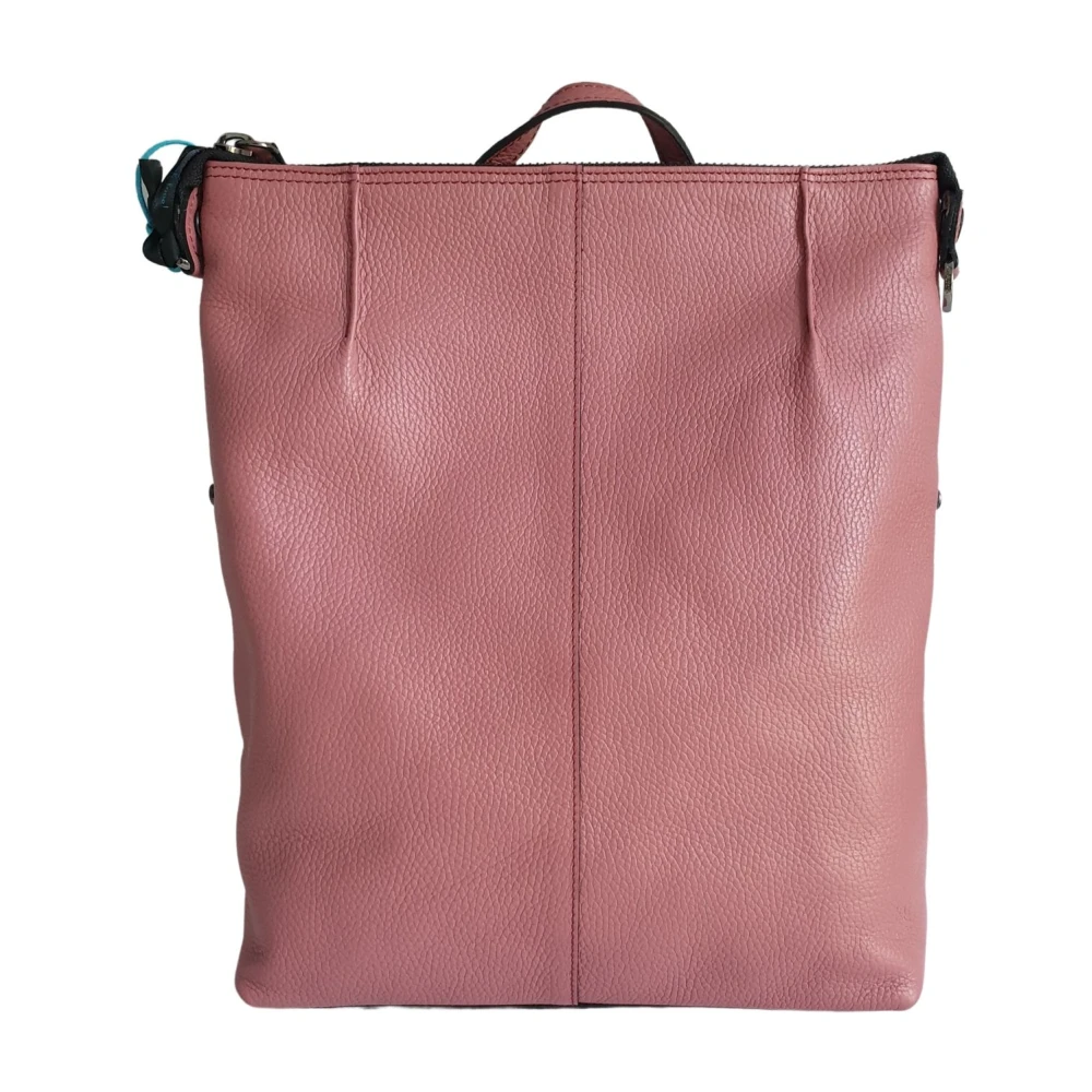 Gabs Women's Red Large Leather Backpack Shopper Rosewood - Backpacks - One Size - Bags