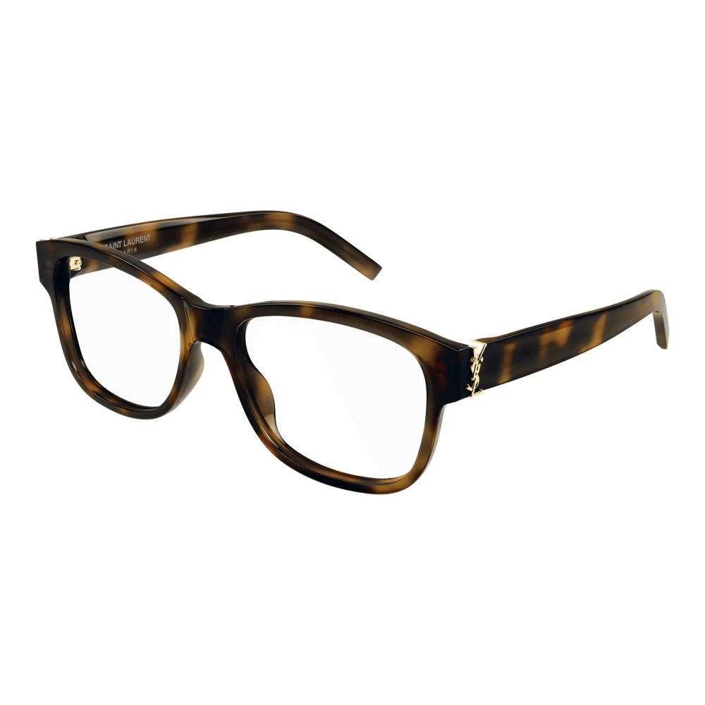 Saint Laurent Unisex Brown Glasses, 55 Mm, Eyewear Frames