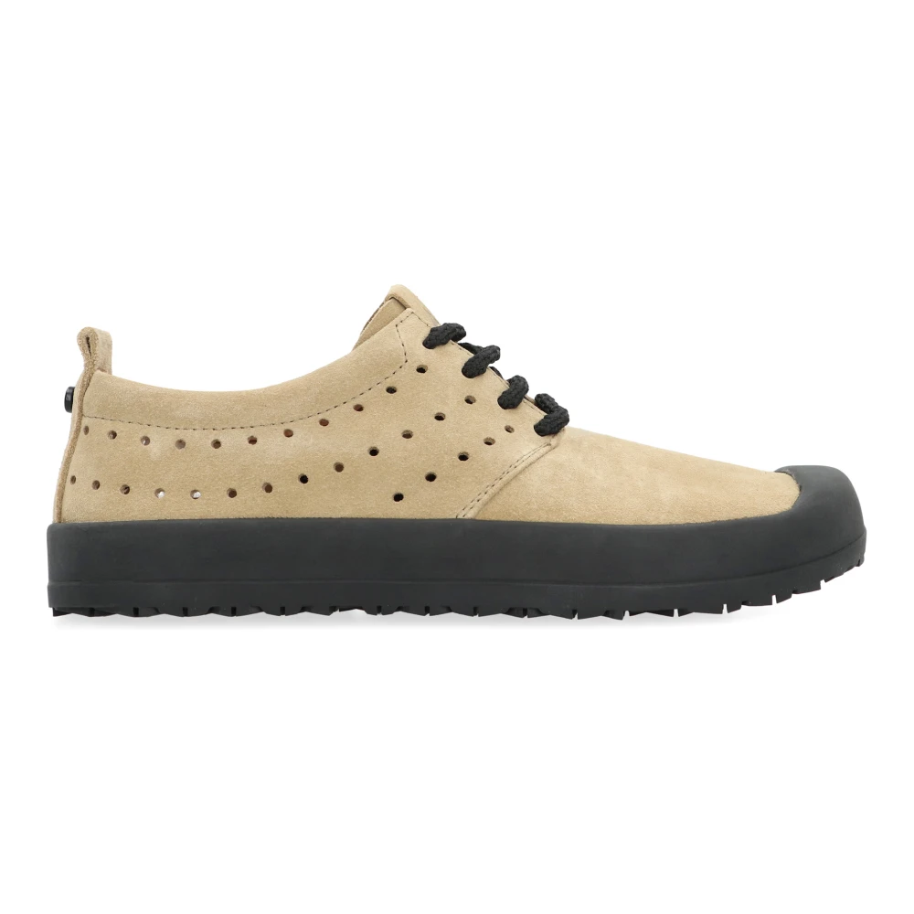 Volta Rubberen cap-toe lage sneakers unisex Schoenen Beige