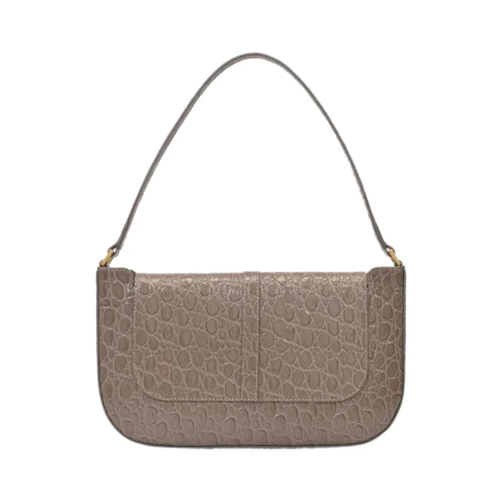 By FAR Leather shoulder-bags Gray Dames
