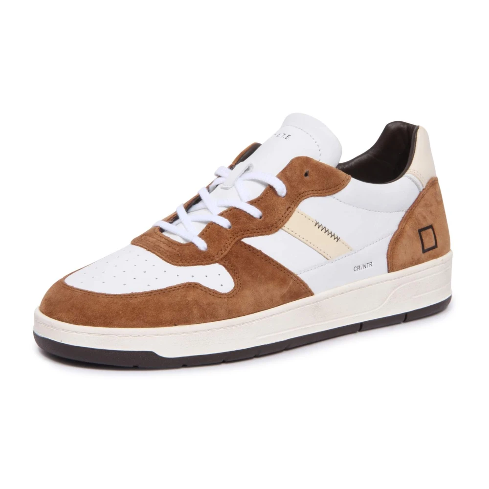 D.a.t.e. Court 2.0 Natural Schoenen Heren Schoenen Bruin