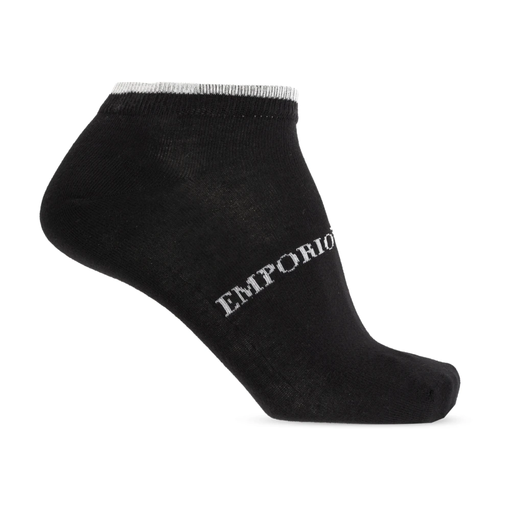 Emporio Armani Driepak sokken Black Heren