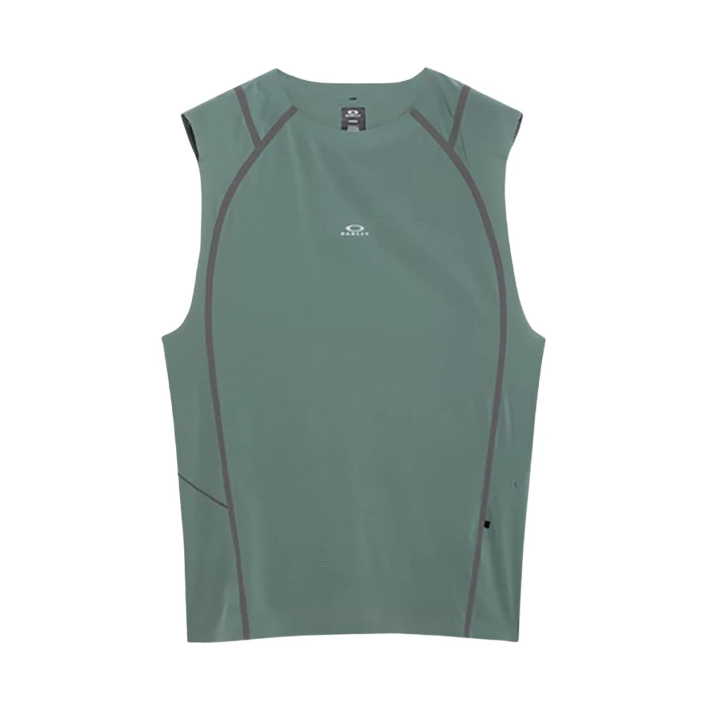 Oakley Green Training T-Shirts & Tops, Male, M, Latitude Veil Tank Top