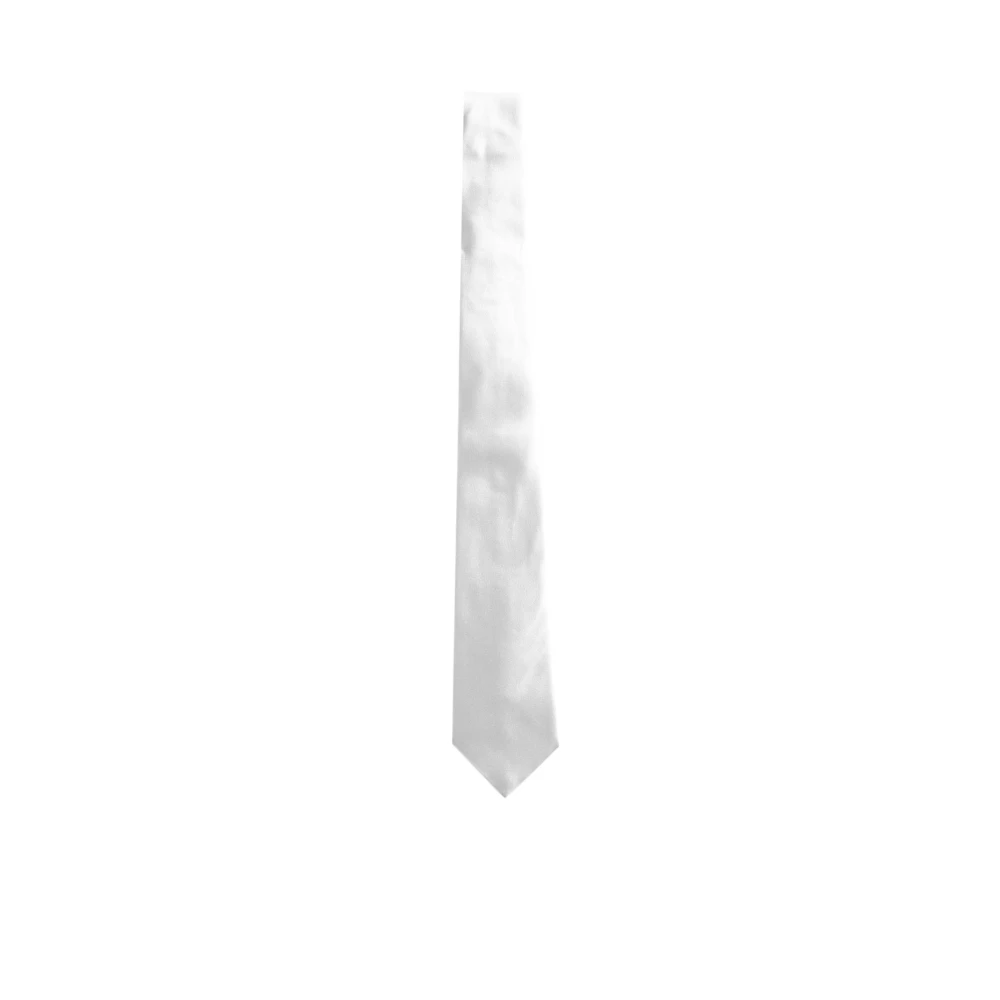 Giorgio Armani Elegant White Ties White Heren