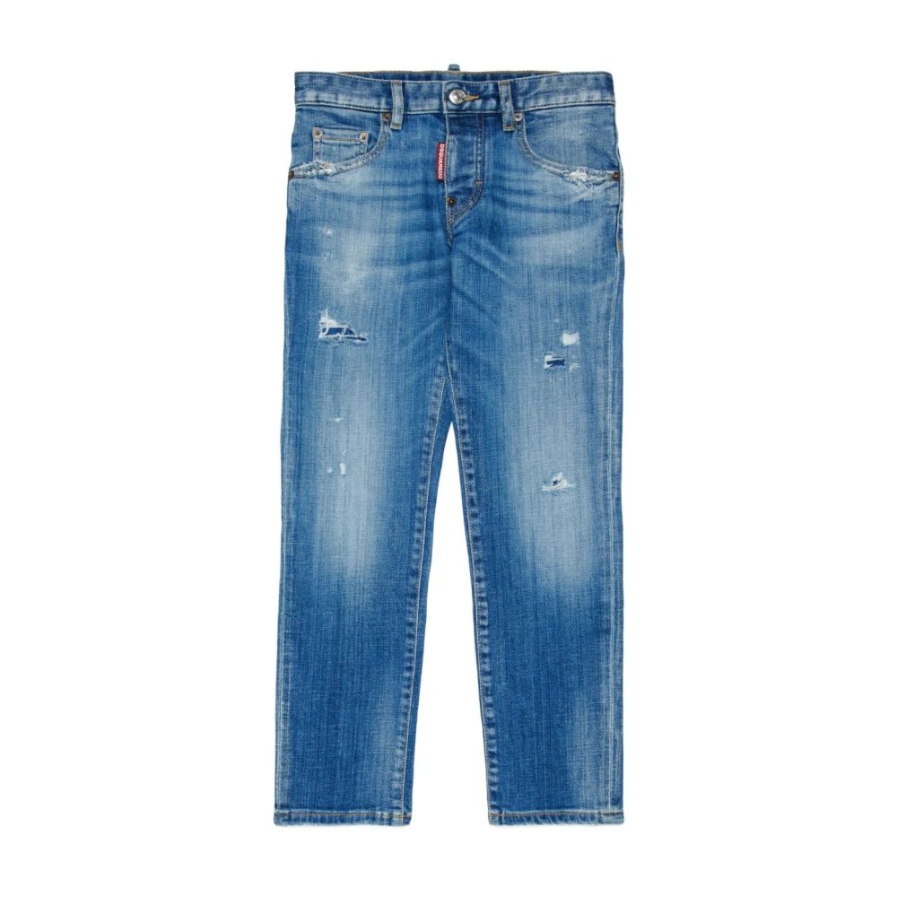 Dsquared2 Boys Blue D2kids Denim Jeans - Jeans - 16 Y - Kids