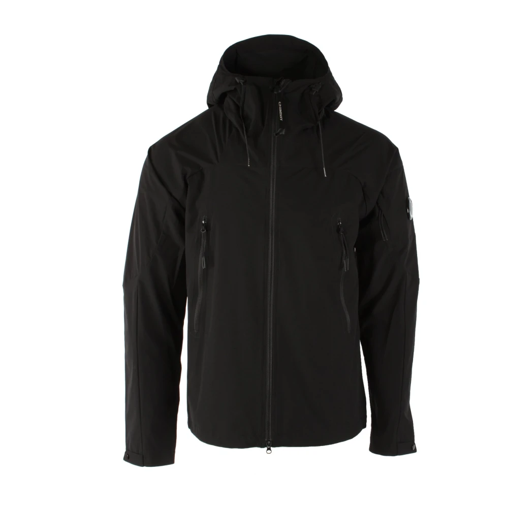 C.p. Company Men's Black Pro-Tek Windbreaker Jacket For