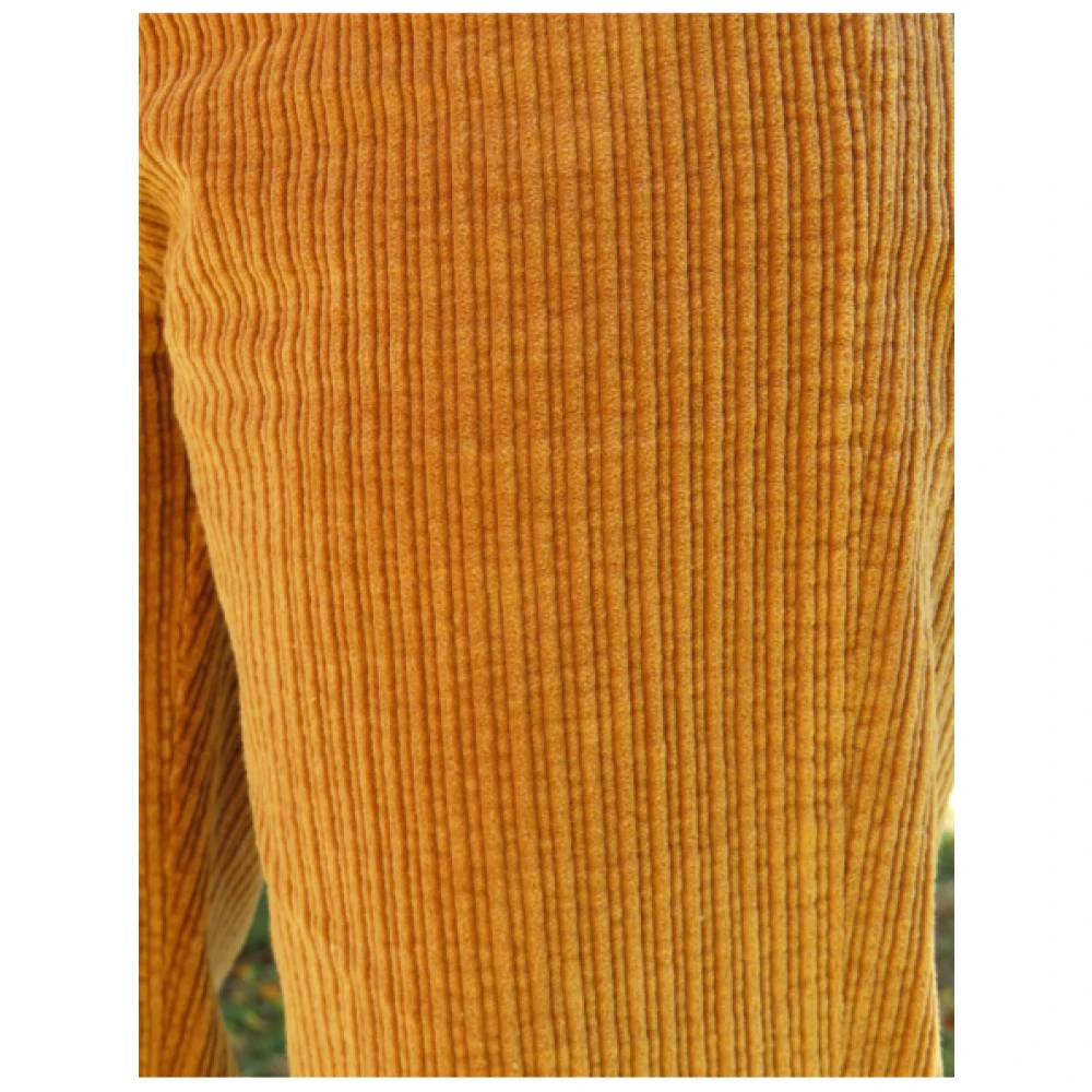 Islow Manon Wijde Broek met Knoopsluiting Brown Dames