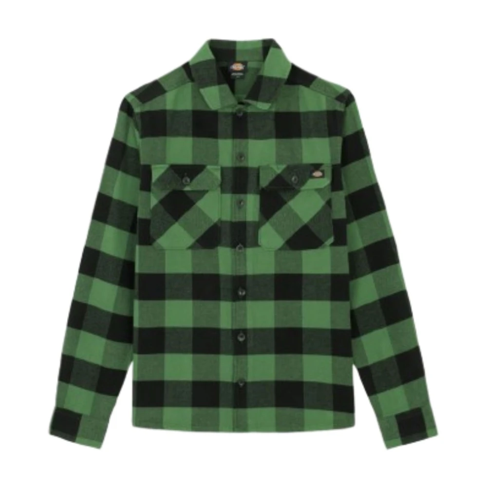 Dickies Groene Sacramento Shirt voor Mannen Green Heren