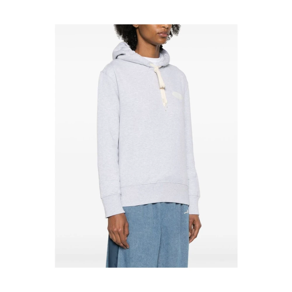 Autry Hoodie met logo-print Gray Dames