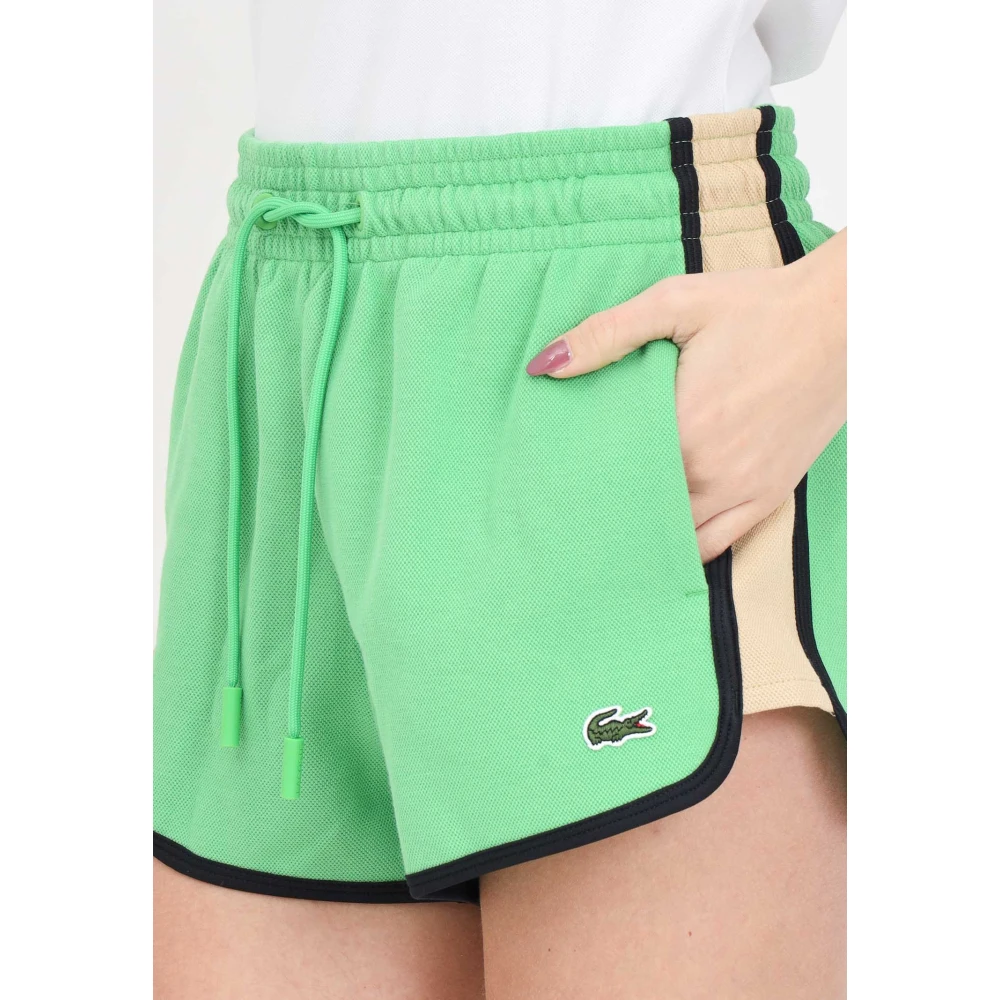 Lacoste Short Shorts Green Dames