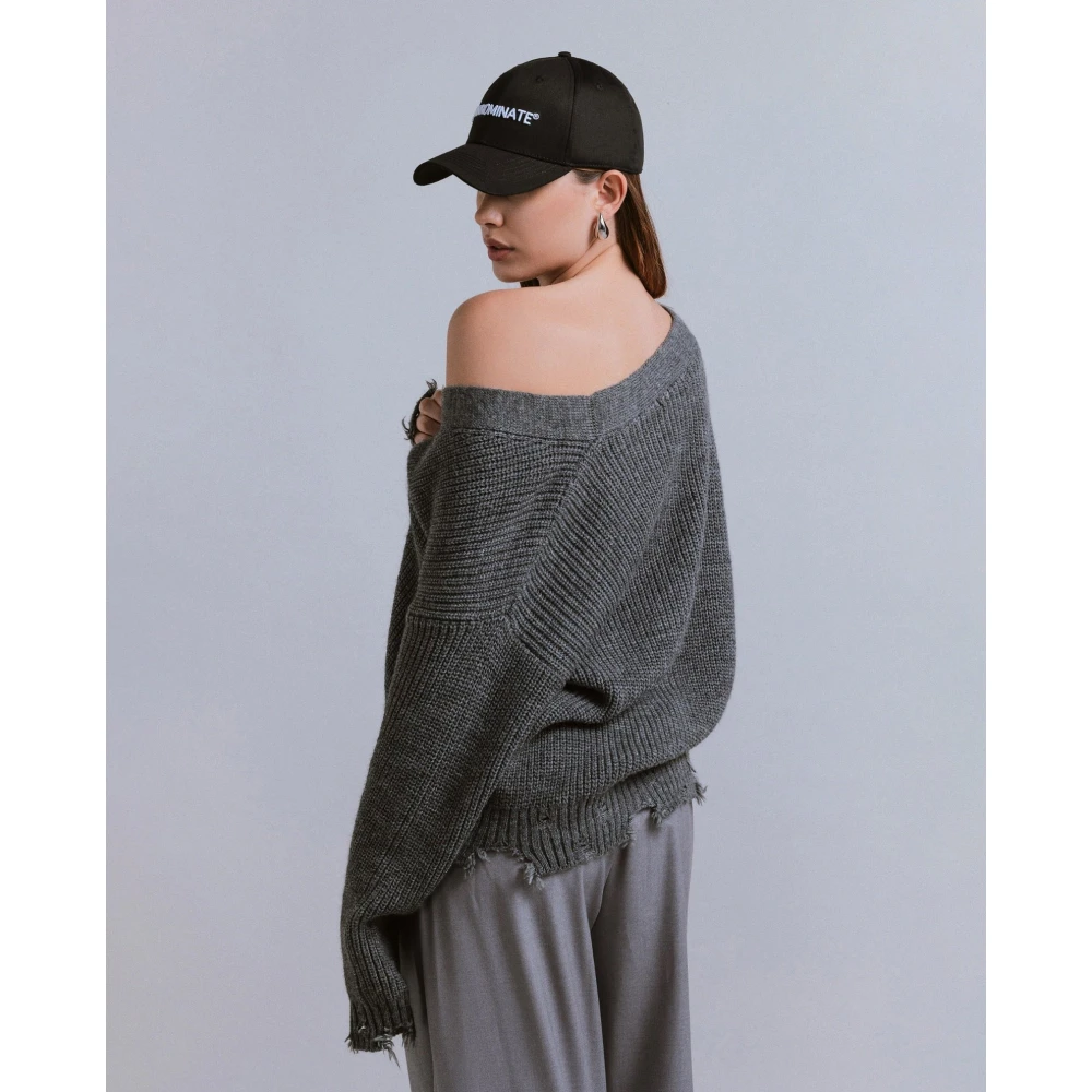 Hinnominate Grijze Sweater Collectie Gray Dames