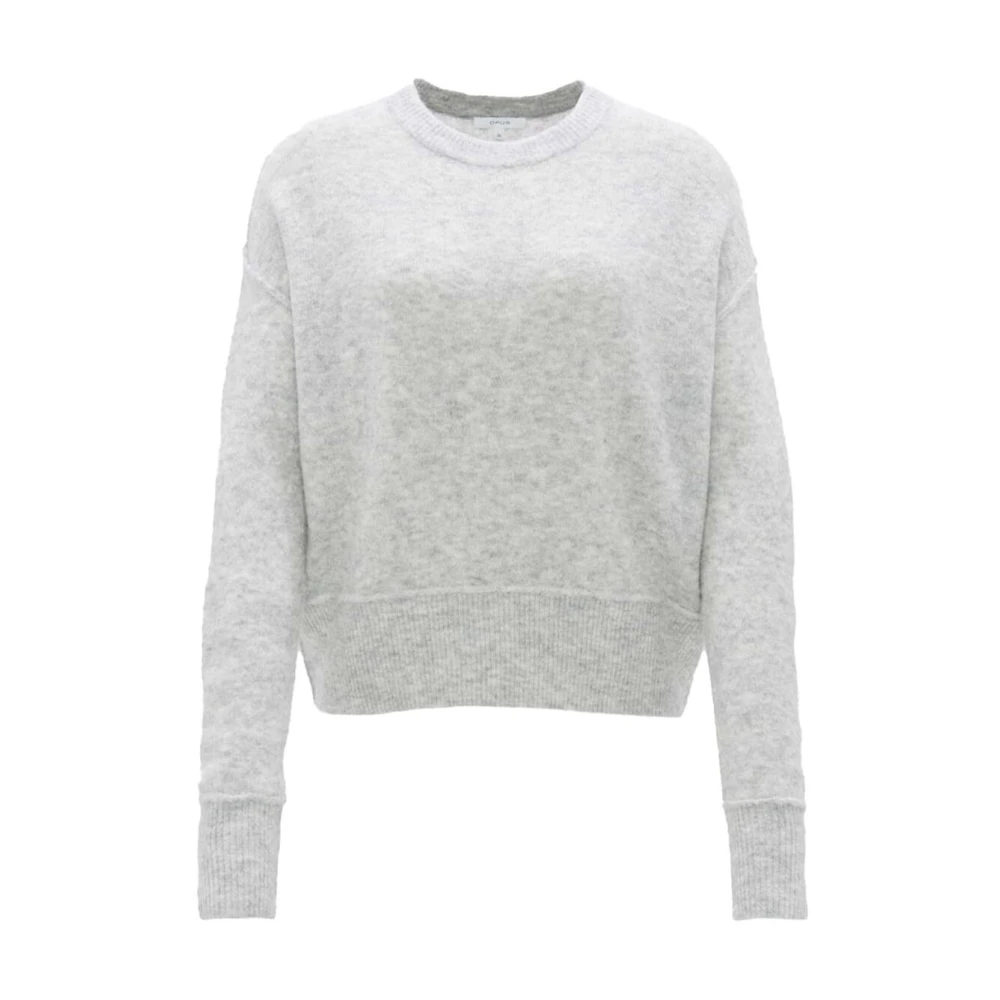 Opus Stijlvolle Pullover met Uniek Ontwerp Gray Dames
