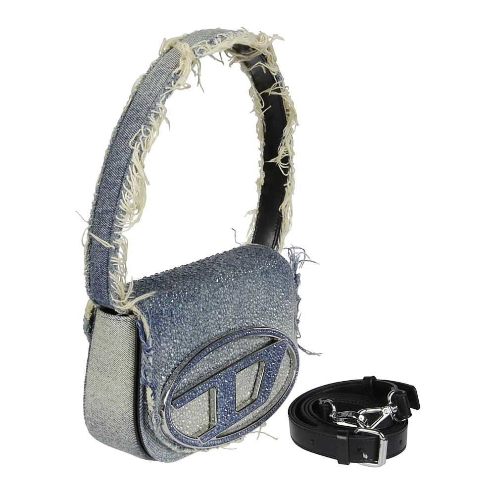 Diesel Denim tas voor trendy fashionistas Blue Dames