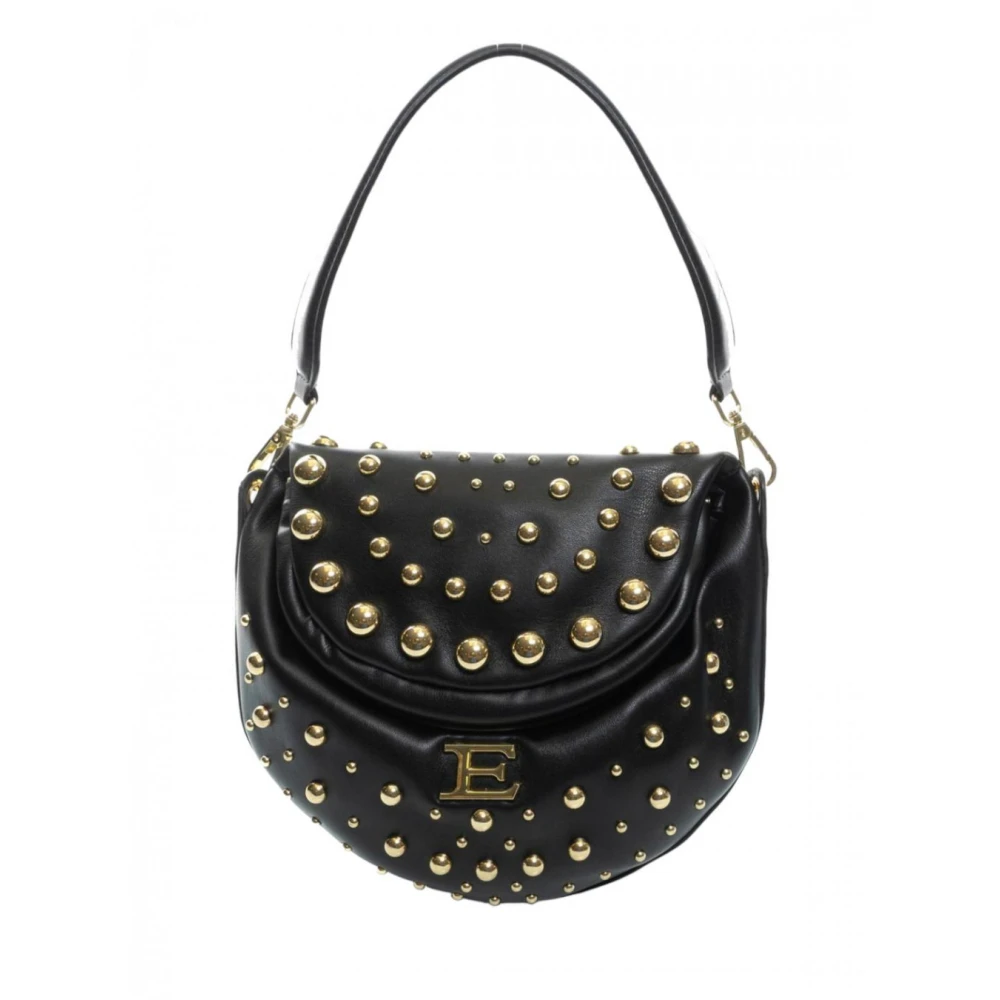 Ermanno Scervino Zwarte Leren Dames Tas Black Dames