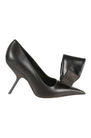 Czarny But Ferragamo ERICA na Obcasie