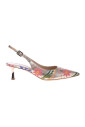 petal-print-leather-slingback