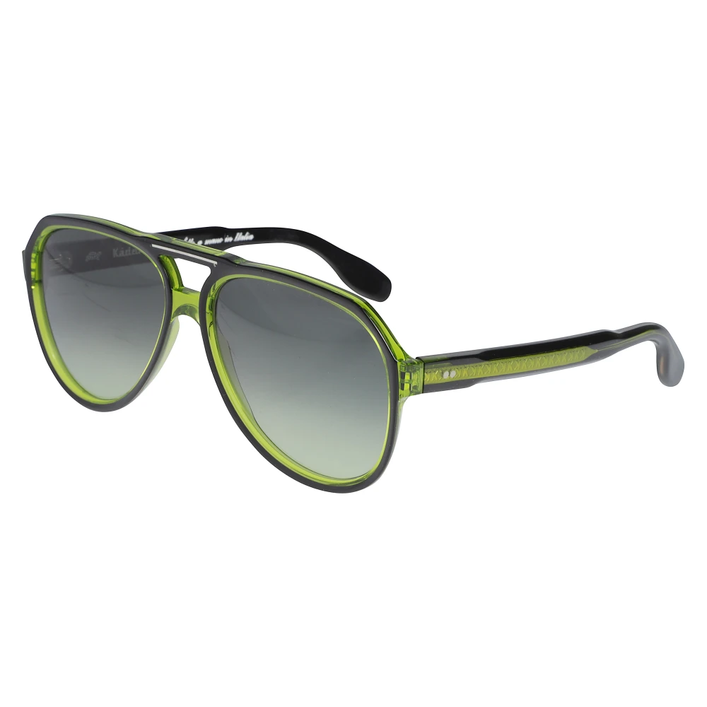 Kador Unisex Green Sunglasses, 58 Mm, Big Pilot Sunglasses