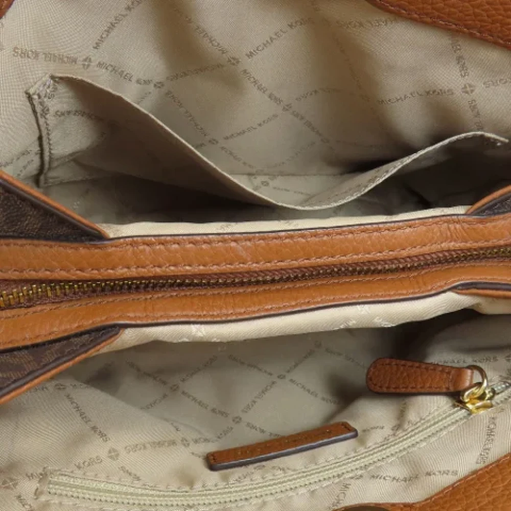 Michael Kors Pre-owned Leather shoulder-bags Brown Dames