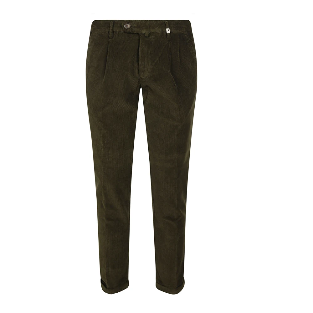 Myths Comfortabele Corduroy Broek Green Heren