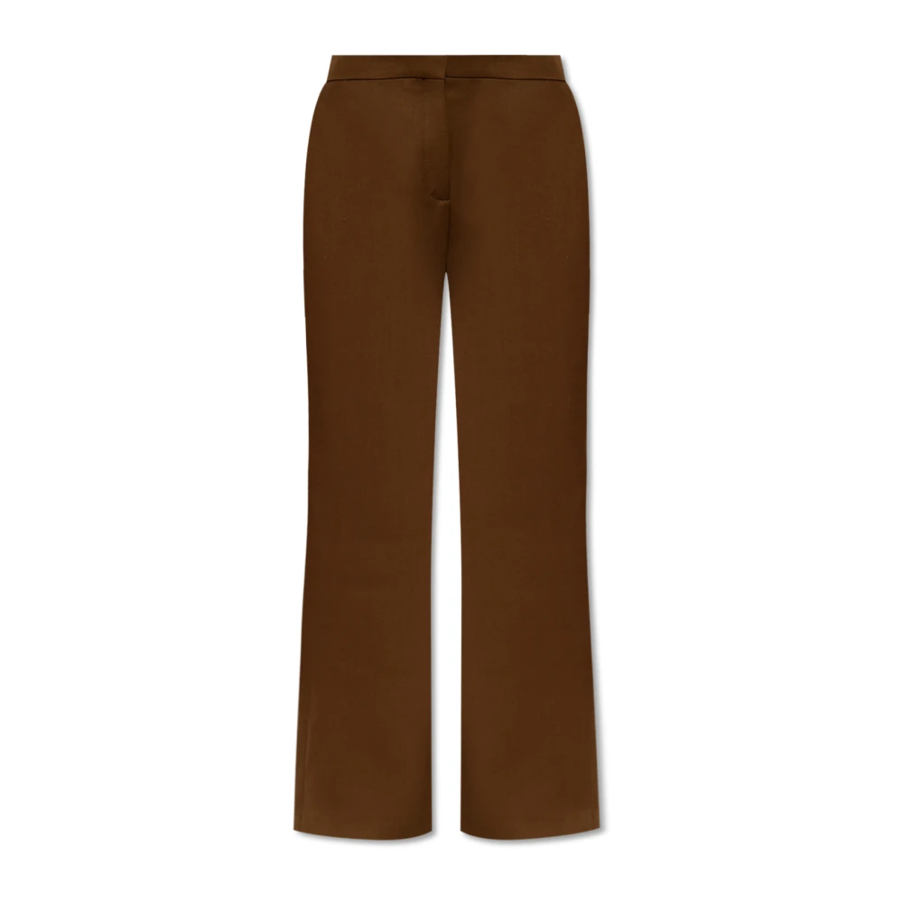 TORY BURCH Wollen broek Brown Dames