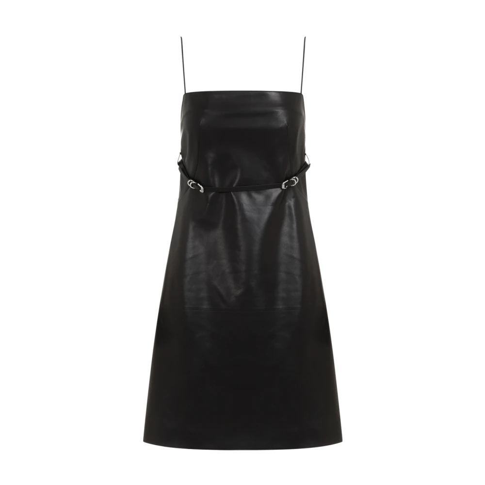 Givenchy Voyou Leren Mini Jurk Black Dames