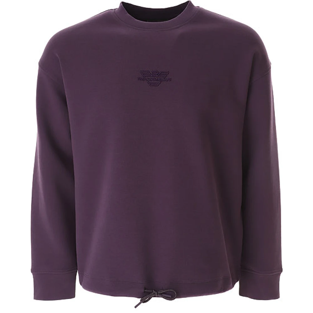 Emporio Armani EA7 Sweatshirts Purple Heren