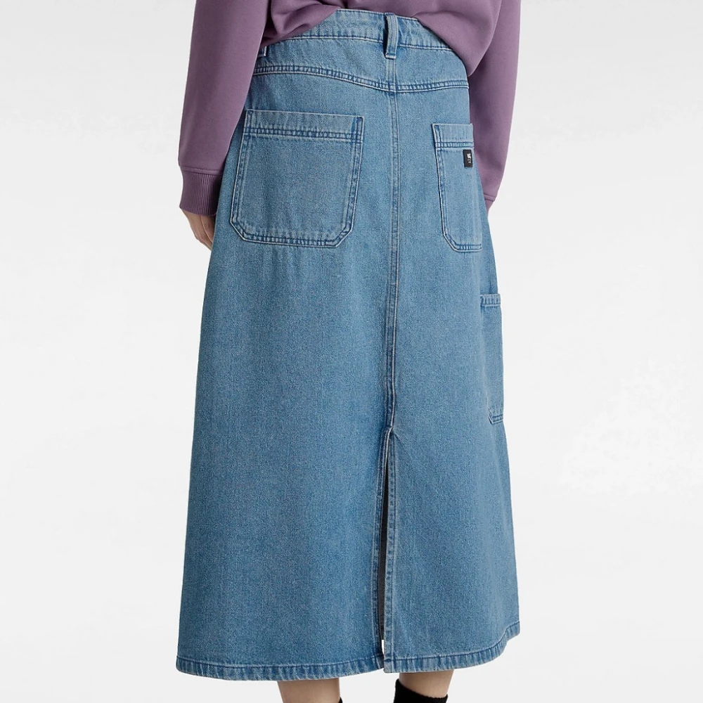 Vans Denim Carpenter Broek Blue Dames