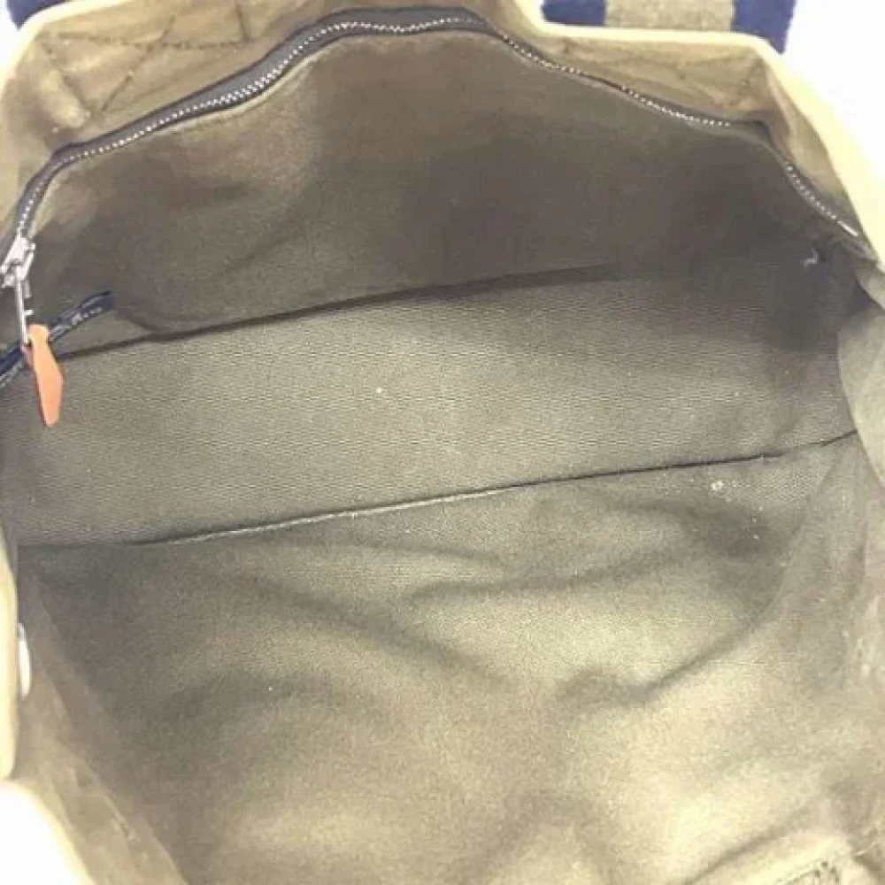 Hermès Vintage Pre-owned Canvas totes Green Dames