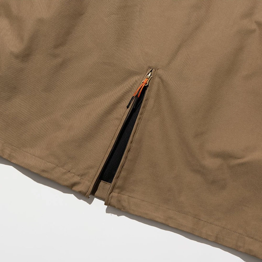 Uniform Bridge Bruine Smock Anorak Jas Beige Heren