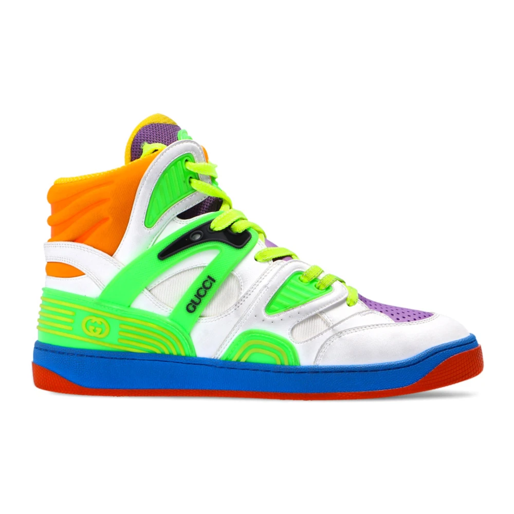 Gucci Leren Mand Sneakers Multicolor Dames
