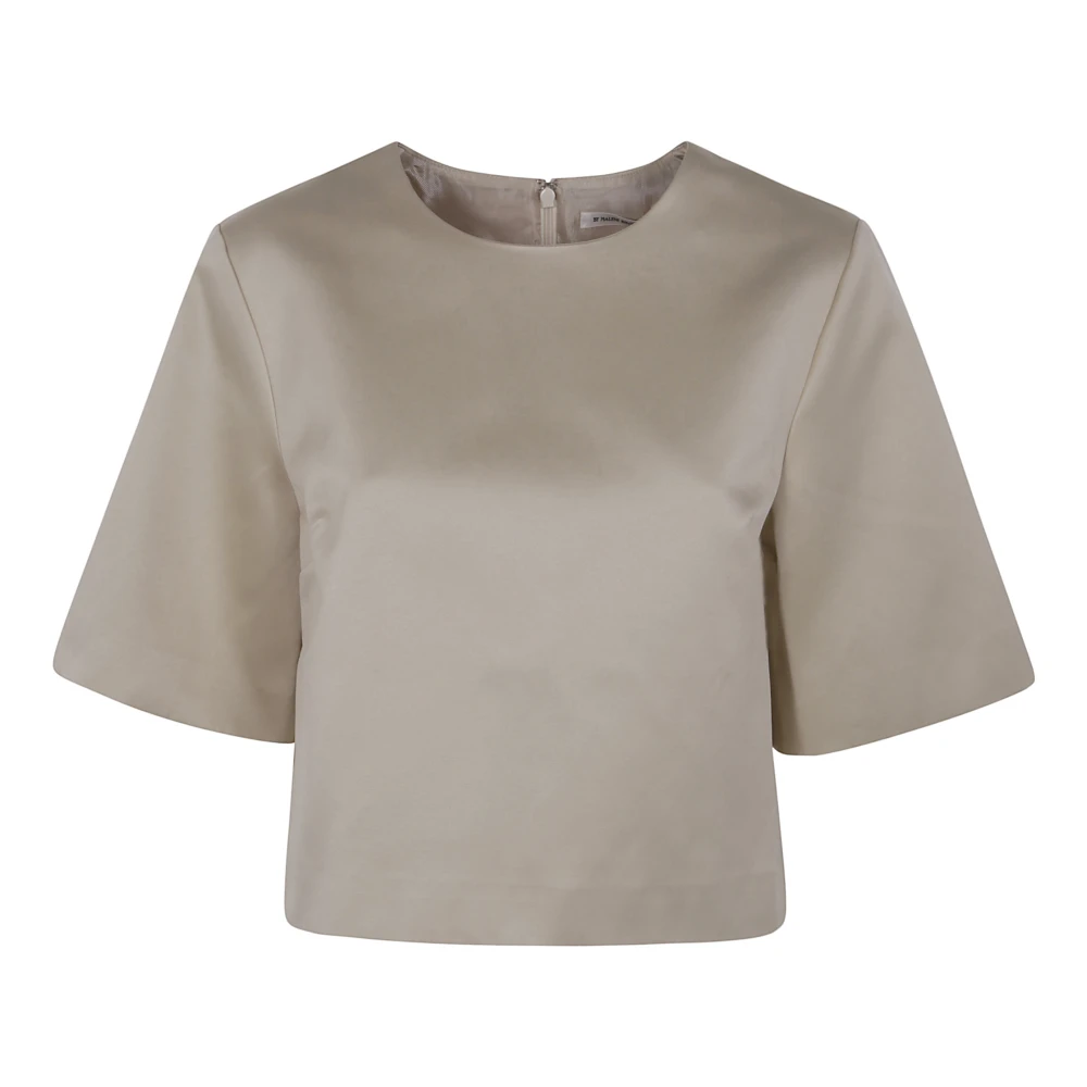 By Malene Birger Gezellig Gebreid Vest Trui By Herenne Birger Beige Dames