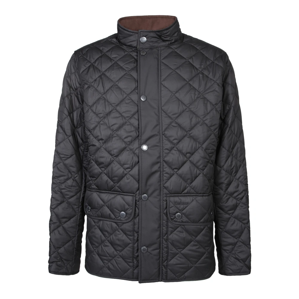 Barbour Zwarte jas voor mannen Aw24 Black Heren